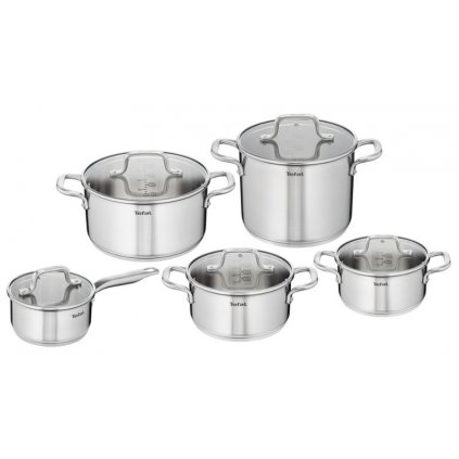 Tefal edénykészlet VIRTUOSO, 10 db, rozsdamentes acél