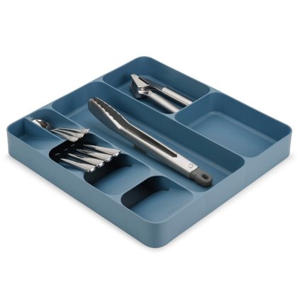 Evőeszköztartó fiók DRAWERSTORE COMPACT, kék, Joseph Joseph