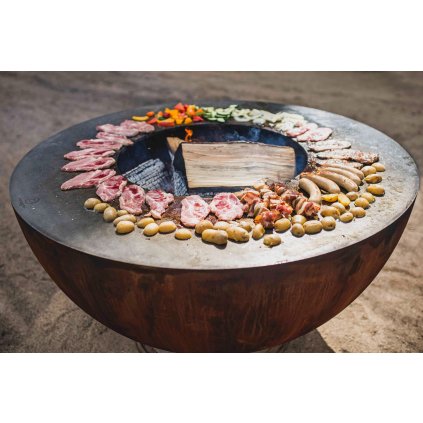 Tűzrakóhely és grill CARUS M, Remundi