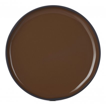 Előétel tányér CARACTERE 15 cm, barna, REVOL