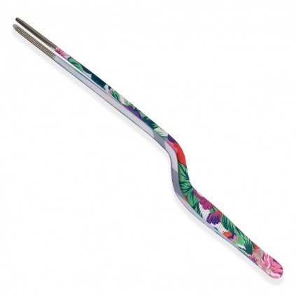 Görbített szakácscsipesz Dellinger flower 30 cm