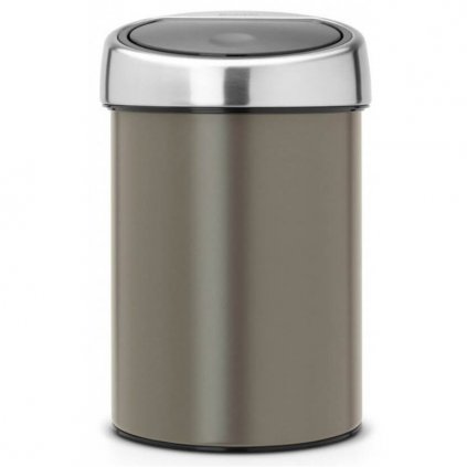 Érintős szemeteskosár TOUCH BIN 3 l, platina, Brabantia