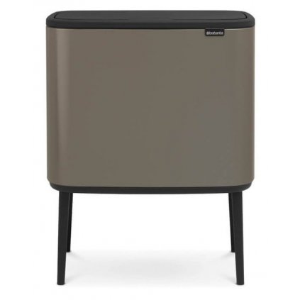 Érintős szemeteskosár BO 3 x 11 l, platinum, Brabantia