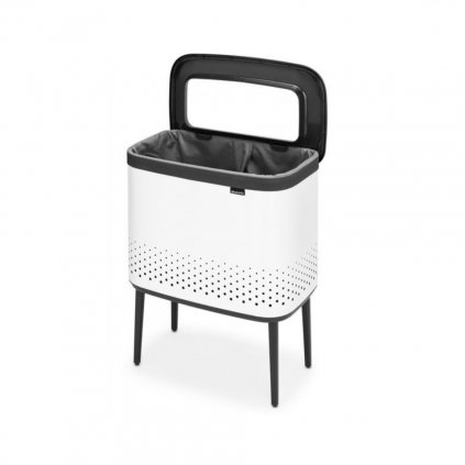 Szennyes kosár BO 60 l, fehér, Brabantia