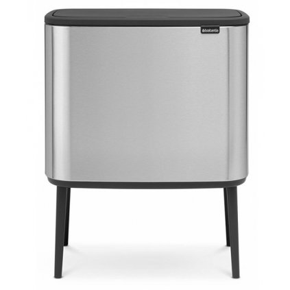 Érintés hulladékgyűjtő Bo Touch Bin Brabantia matt acél 11 + 23 l
