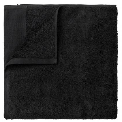 Törölköző RIVA 70 x 140 cm, fekete, Blomus