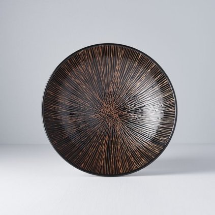 Étkező tál BRONZE CONVERGING 24 cm, 900 ml, kerámia, MIJ