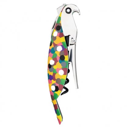 Pincér dugóhúzó PARROT, többszínű, Alessi