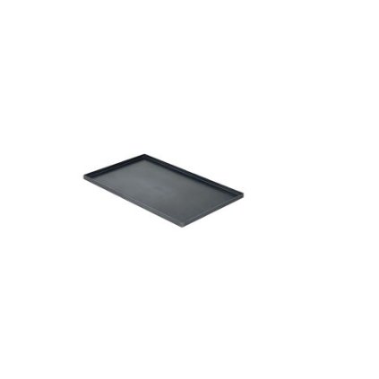 Perforált tepsi 40 x 30 cm, magas peremmel, acél, de Buyer