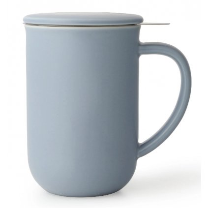 MINIMA Viva Scandinavia tea bögre tea infúziós adagolóval és fedéllel, 500 ml, kék