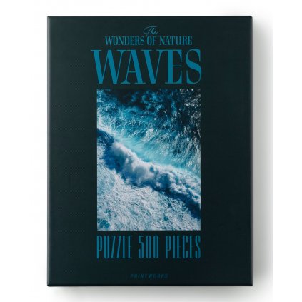 Puzzle NATURE'S WONDERS WAVES, 500 darabos, Printworks 