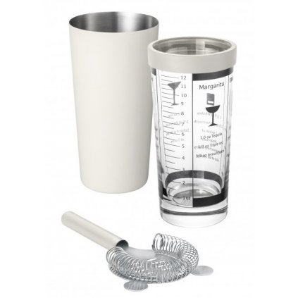 Boston koktél shaker LOUNGE 500 ml, krém, Blomus