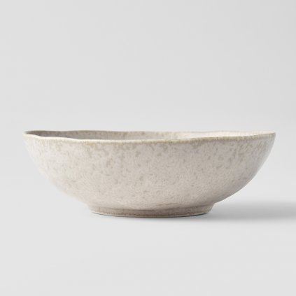 Étkező tál WHITE FADE 17 cm, 300 ml, fehér, kerámia, MIJ