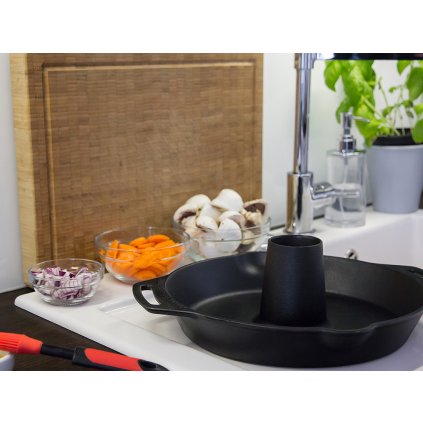 Baromfi sütőállvány 30 cm, öntöttvas, Petromax