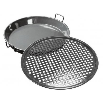 Grill serpenyő és perforált tepsi GOURMET SET 420, 2 db, Outdoorchef