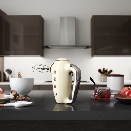 Kézi mixer HMF01CREU, cream, Smeg