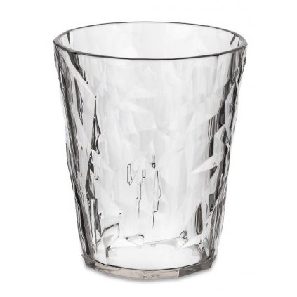 Műanyag vizes pohár CLUB S 250 ml, kristálytiszta, Koziol