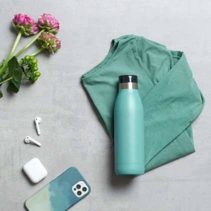 Termosz BLUDROP 500 ml, zöld, Tefal