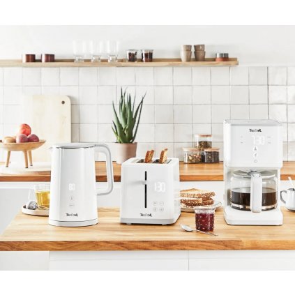 Csepegtető kávéfőző SENSE CM693110, fehér, Tefal