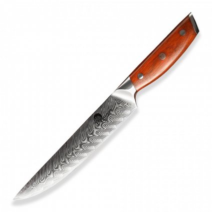 ROSE WOOD DAMASCUS szeletelő kés 21 cm, Dellinger