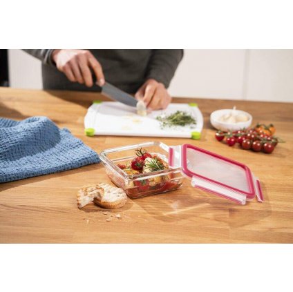 Üveg tárolóedény készlet MASTER SEAL GLASS N1041410 800 ml, Tefal