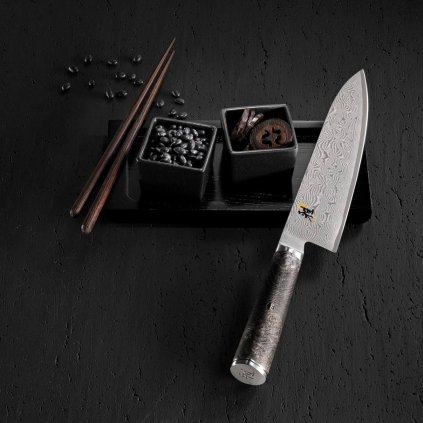 Japán Santoku kés 5000MCD 67 18 cm, juharfa, Miyabi
