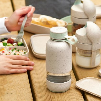 Vizes palack BOTTLE TO GO 600 ml, cream, Lékué