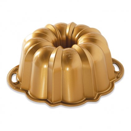 Kuglóf sütőforma ANNIVERSARY BUNDT, arany, Nordic Ware