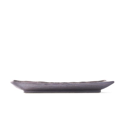 Sushi és sashimi tálca, 29 x 13 cm, akane szürke, MIJ