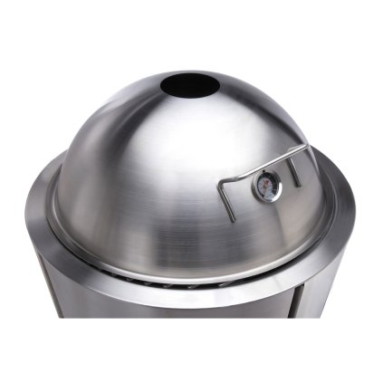 Fedő hőmérővel, nagyméretű Charcoal grillhez