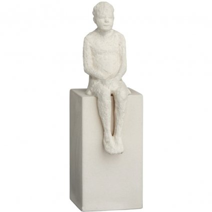 Figura THE DREAMER 21,5 cm fehér kőporcelán, Kähler