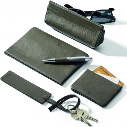 Szemüvegtartó tok JEAN 18 cm, taupe, Philippi