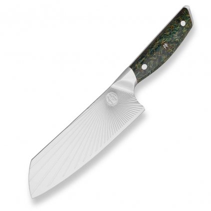 Santoku kés SANDVIK GREEN NORTHERN SUN 18,5 cm, Dellinger