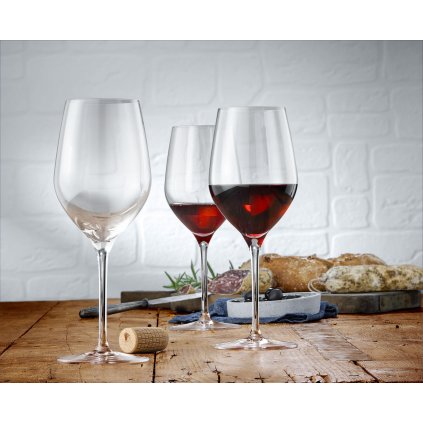 Vörösboros pohár EASY PLUS, 6 db szett, 450 ml, WMF