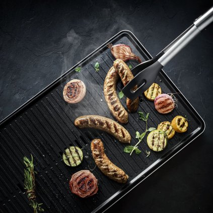 Grill fogó, rozsdamentes acél, WMF