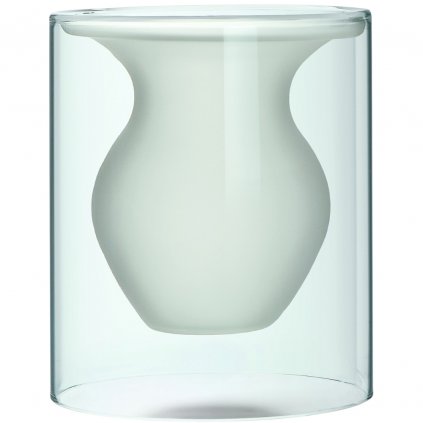 Váza ESMERALDA 15,5 cm, fehér, Philippi