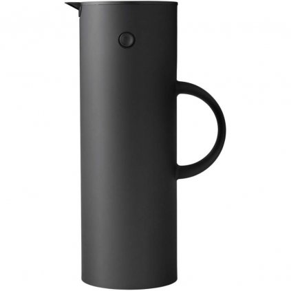 Termosz kanna EM77 1 l, puha fekete, Stelton