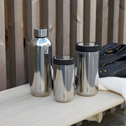 Utazási bögre TO GO CLICK 200 ml, ezüst, Stelton