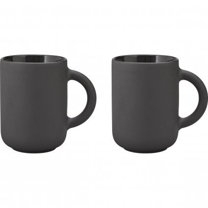 THEO bögre, 2 darabos készlet, 350 ml, fekete, Stelton 