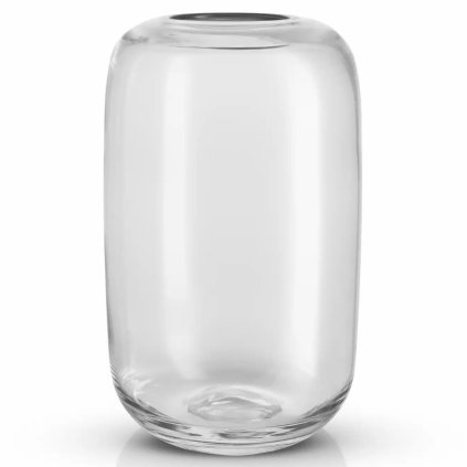 Váza ACORN 22 cm, átlátszó üveg, Eva Solo