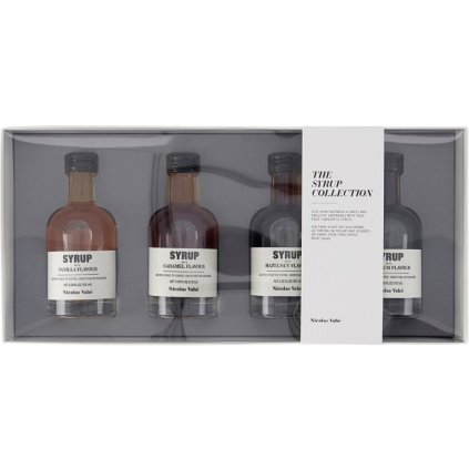 Szirup készlet ajándékcsomagban 4 x 100 ml, Nicolas Vahé 