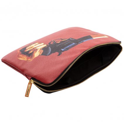 Laptop tok TOILETPAPER REVOLVER 34,5 x 25 cm, piros, Seletti