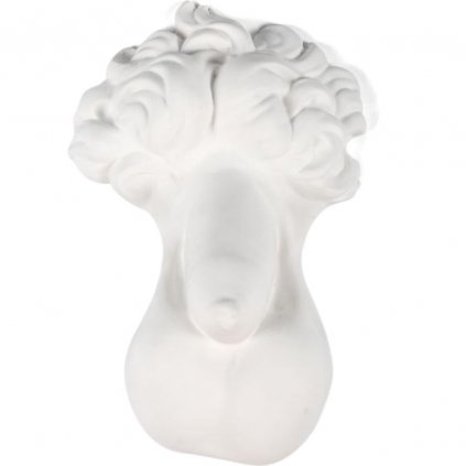 Lakberendezés porcelán pénisz MEMORABILIA MVSEVM 23 cm, fehér, Seletti