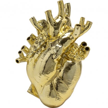 
                    
                          Váza LOVE IN BLOOM 60 cm, fali, arany, Seletti                    
                