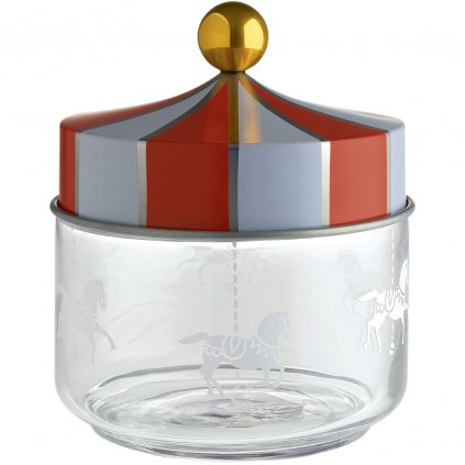 Konyhai tárolóüveg CIRCUS, 500 ml, átlátszó, Alessi 