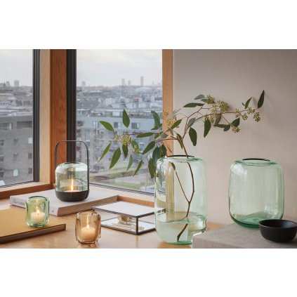 Gyertyatartó tea gyertyához ACORN, 2 db szett, zöld, Eva Solo