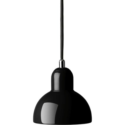 Pandant lámpa KAISER IDELL 15 cm, fekete, Fritz Hansen 