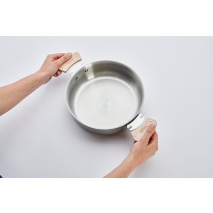 Levehető fogantyú LOQY, 2 db szett, barna, fa, de Buyer