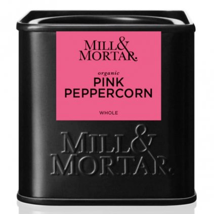 Bio rózsaszín bors 25 g, egészben, Mill & Mortar