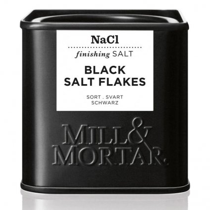Fekete só 80 g, pehely, Mill & Mortar